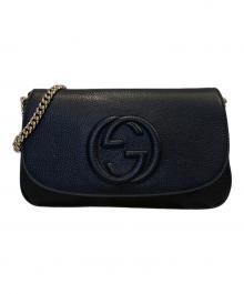 GUCCI（グッチ）の古着「ソーホーショルダーバッグ」｜ブラック