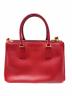 PRADA (プラダ) ガレリアサフィアーノハンドバッグ レッド サイズ:-：120000円