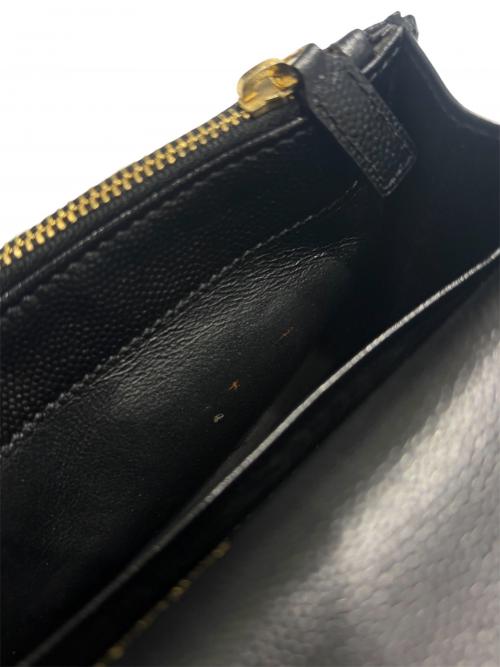 Saint Laurent Paris（サンローランパリ）Saint Laurent Paris (サンローランパリ) チェーンショルダーバッグ ブラックの古着・服飾アイテム