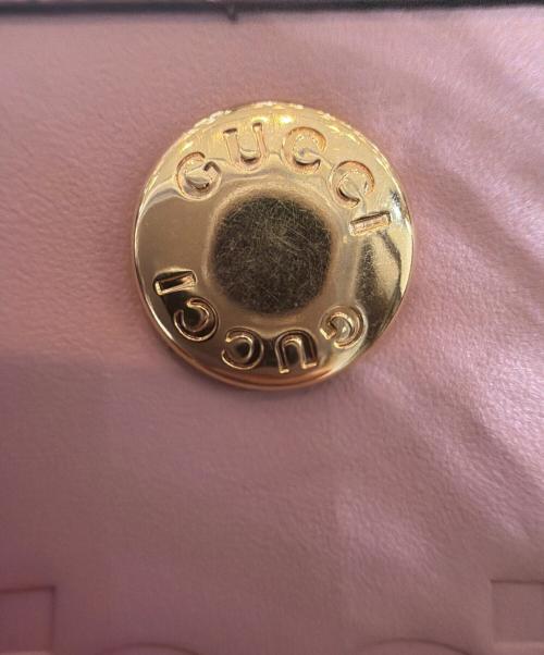 GUCCI（グッチ）GUCCI (グッチ) スーパーミニバッグ/790133 ピンクの古着・服飾アイテム