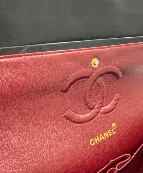 CHANEL（シャネル）CHANEL (シャネル) マトラッセ25/Wフラップチェーンショルダーバッグ ブラック サイズ:25の古着・服飾アイテム