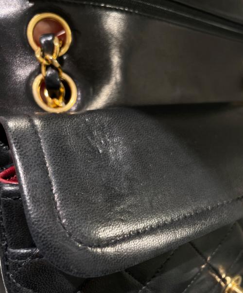 CHANEL（シャネル）CHANEL (シャネル) マトラッセ23/Wフラップチェーンショルダーバッグ ブラック サイズ:23の古着・服飾アイテム