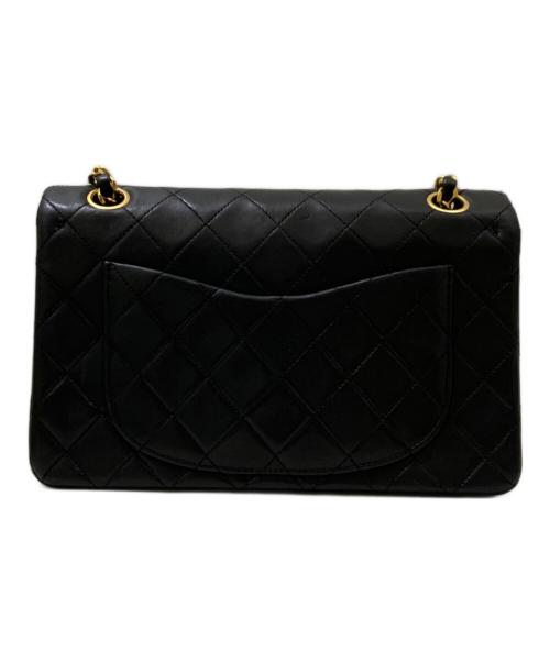 CHANEL（シャネル）CHANEL (シャネル) マトラッセ23/Wフラップチェーンショルダーバッグ ブラック サイズ:23の古着・服飾アイテム