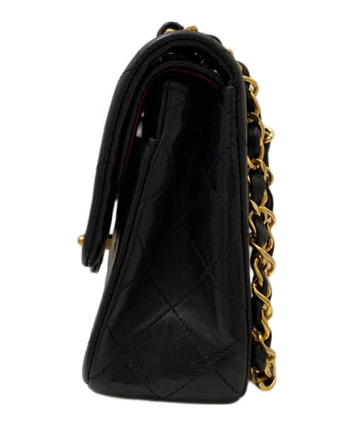 CHANEL（シャネル）CHANEL (シャネル) マトラッセ23/Wフラップチェーンショルダーバッグ ブラック サイズ:23の古着・服飾アイテム