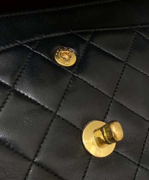CHANEL（シャネル）CHANEL (シャネル) マトラッセ23/Wフラップチェーンショルダーバッグ ブラック サイズ:23の古着・服飾アイテム