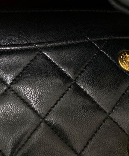 CHANEL（シャネル）CHANEL (シャネル) マトラッセ23/Wフラップチェーンショルダーバッグ ブラック サイズ:23の古着・服飾アイテム
