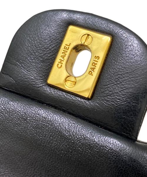 CHANEL（シャネル）CHANEL (シャネル) マトラッセ23/Wフラップチェーンショルダーバッグ ブラック サイズ:23の古着・服飾アイテム
