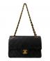 中古・古着 CHANEL (シャネル) マトラッセ23/Wフラップチェーンショルダーバッグ ブラック サイズ:23：700000円