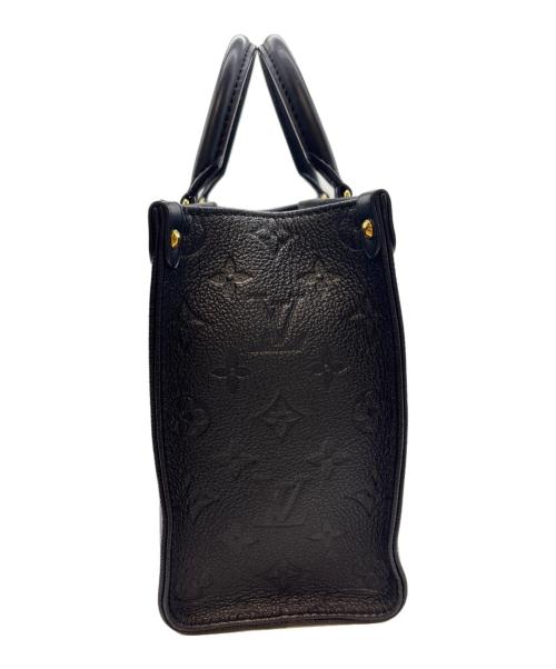 LOUIS VUITTON（ルイ ヴィトン）LOUIS VUITTON (ルイ ヴィトン) オンザゴーPM　モノグラム・アンプラント ノワールの古着・服飾アイテム