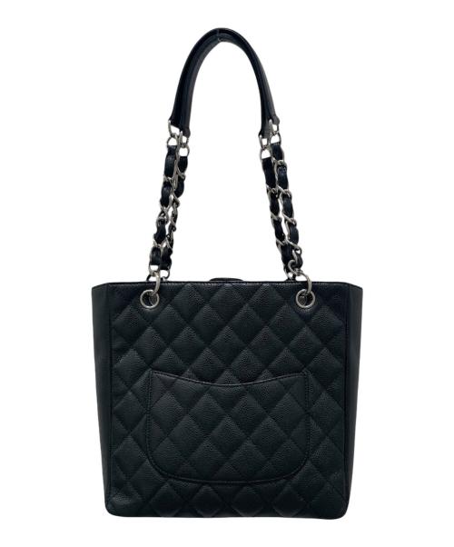 CHANEL（シャネル）CHANEL (シャネル) PSTトートバッグ ブラック サイズ:Pの古着・服飾アイテム