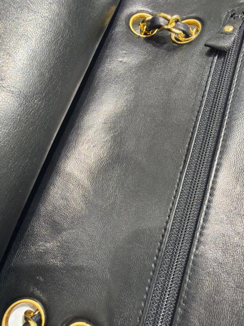 CHANEL（シャネル）CHANEL (シャネル) Wフラップマトラッセ25 ブラック サイズ:25の古着・服飾アイテム