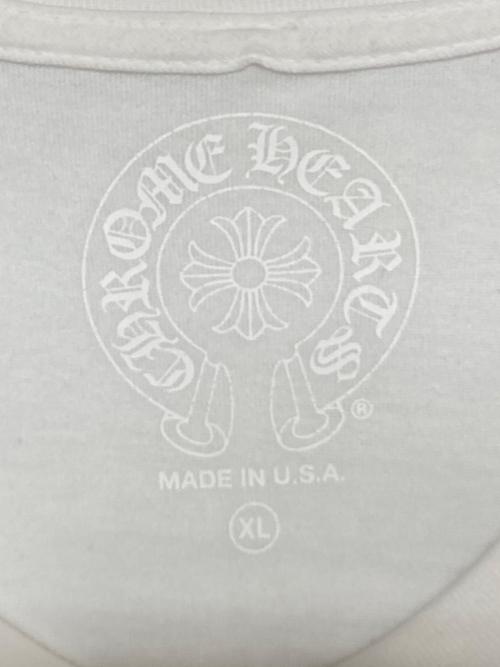 CHROME HEARTS（クロムハーツ）CHROME HEARTS (クロムハーツ) FOTIスカルTシャツ ホワイト サイズ:XLの古着・服飾アイテム