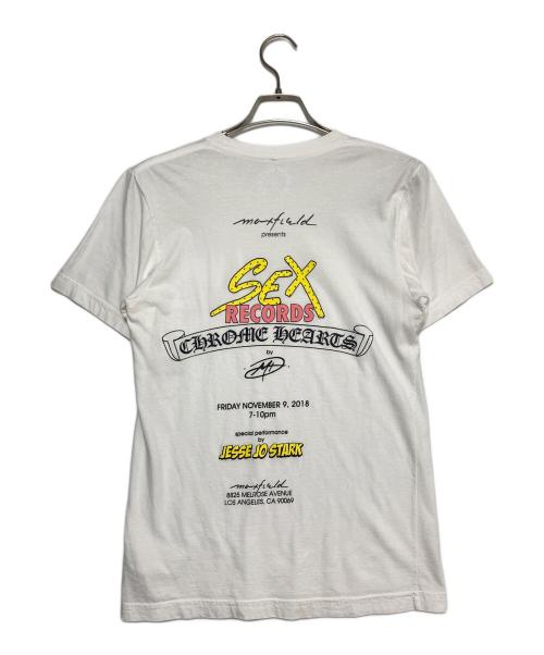 CHROME HEARTS（クロムハーツ）CHROME HEARTS (クロムハーツ) Sex Records 2018 Tee ホワイト サイズ:Sの古着・服飾アイテム
