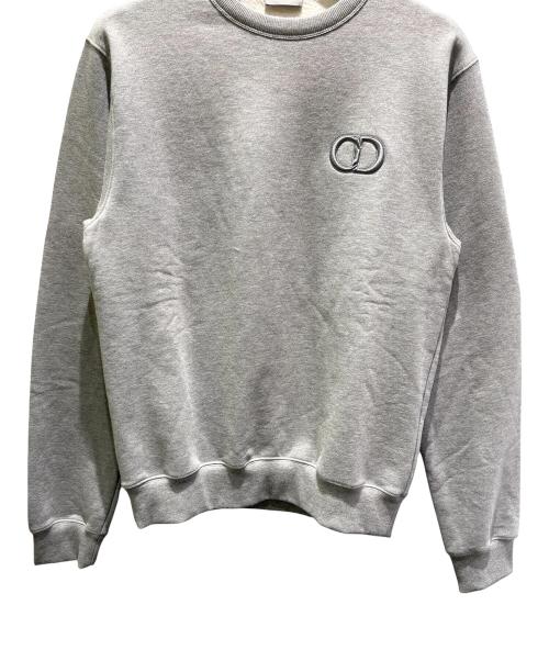 Dior（ディオール）DIOR (ディオール) CDロゴスウェット グレー サイズ:Mの古着・服飾アイテム