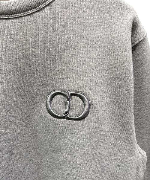Dior（ディオール）DIOR (ディオール) CDロゴスウェット グレー サイズ:Mの古着・服飾アイテム