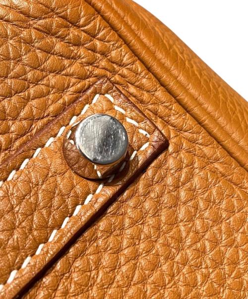 HERMES（エルメス）HERMES (エルメス) Birkin 30/バーキン30/シルバー金具/トゴ/ゴールド/□P刻印2012年製 ゴールド×シルバー金具 サイズ:30の古着・服飾アイテム
