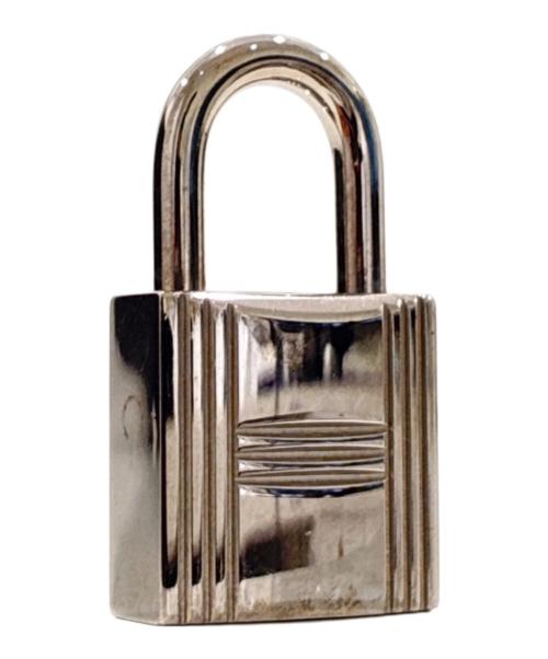 HERMES（エルメス）HERMES (エルメス) バーキン35/シルバー金具/トリヨンクレマンス/□R刻印/ブラック/ハンドバッグ パープル系 サイズ:35の古着・服飾アイテム