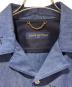 中古・古着 LOUIS VUITTON (ルイ ヴィトン) LV Embellished Denim Shirt/LVエンベリッシュドデニムシャツ/RM251MM RBA HSS05W インディゴ サイズ:S：250000円