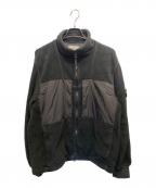 STONE ISLANDストーンアイランド）の古着「フリースジャケット」｜ブラック