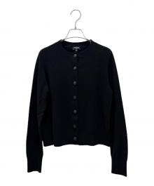 CHANEL（シャネル）の古着「ココボタンカシミヤボレロカーディガン」｜ブラック