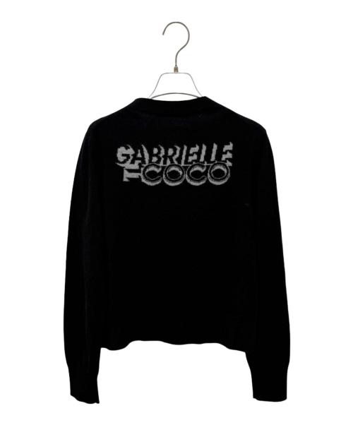 CHANEL（シャネル）CHANEL (シャネル) ココボタンカシミヤボレロカーディガン ブラック サイズ:38の古着・服飾アイテム