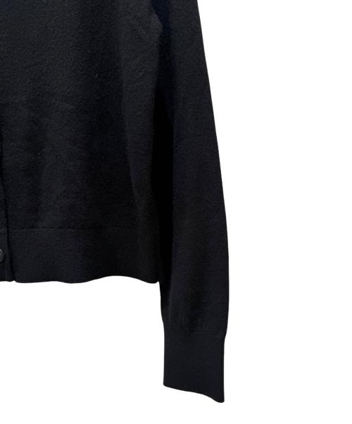 CHANEL（シャネル）CHANEL (シャネル) ココボタンカシミヤボレロカーディガン ブラック サイズ:38の古着・服飾アイテム