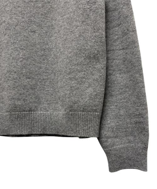 GUCCI（グッチ）GUCCI (グッチ) インターシャ ウールニット セーター ライトグレー サイズ:Lの古着・服飾アイテム
