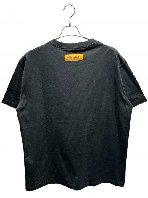 LOUIS VUITTON（ルイ ヴィトン）LOUIS VUITTON (ルイ ヴィトン) エンボスLVロゴTシャツ/RM232Q DT3 HNY55W ブラック サイズ:Lの古着・服飾アイテム