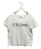 CELINEセリーヌ）の古着「ロゴTシャツ」｜ホワイト