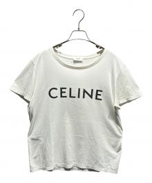 CELINE（セリーヌ）の古着「ロゴTシャツ」｜ホワイト