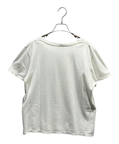 CELINE（セリーヌ）CELINE (セリーヌ) ロゴTシャツ ホワイト サイズ:Lの古着・服飾アイテム