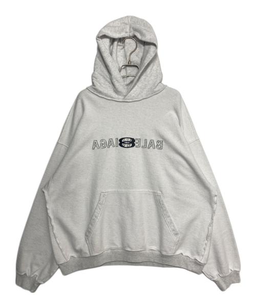 BALENCIAGA（バレンシアガ）BALENCIAGA (バレンシアガ) Inside Out Hoodie ホワイト サイズ:Lの古着・服飾アイテム