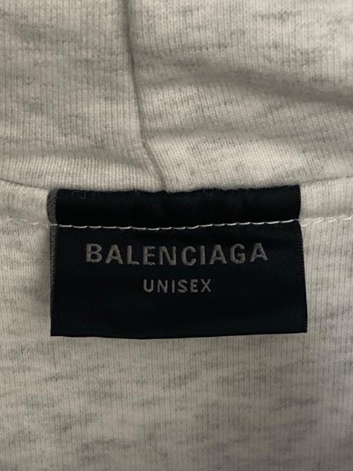 BALENCIAGA（バレンシアガ）BALENCIAGA (バレンシアガ) Inside Out Hoodie ホワイト サイズ:Lの古着・服飾アイテム