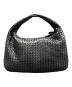 BOTTEGA VENETA（ボッテガベネタ）の古着「イントレチャートワンショルダーバッグ」｜ブラック