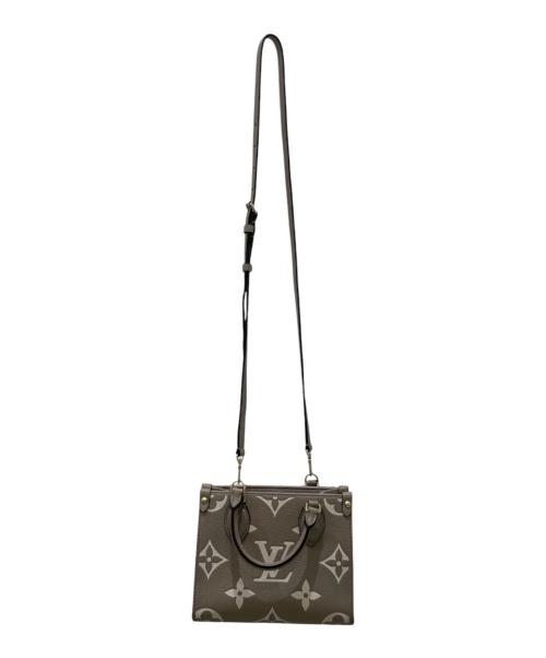 LOUIS VUITTON（ルイ ヴィトン）LOUIS VUITTON (ルイ ヴィトン) モノグラム・アンプラント オンザゴーPM M5779 トゥルトレール×クレーム サイズ:PMの古着・服飾アイテム