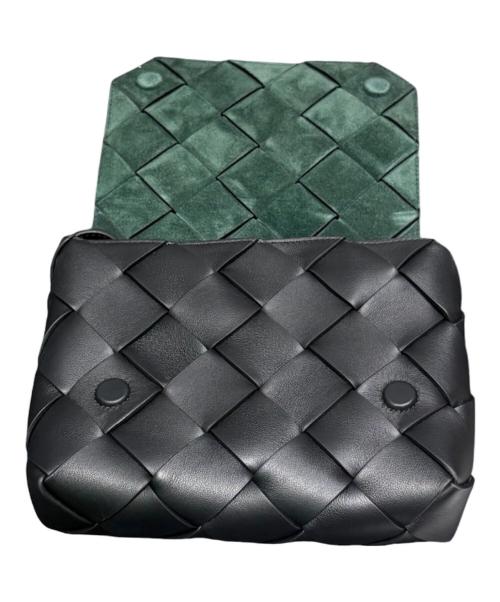 BOTTEGA VENETA（ボッテガベネタ）BOTTEGA VENETA (ボッテガベネタ) ディアゴショルダーバッグ/DIAGO ブラックの古着・服飾アイテム