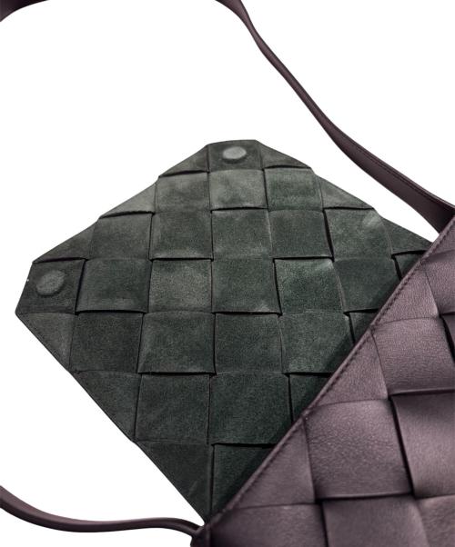 BOTTEGA VENETA（ボッテガベネタ）BOTTEGA VENETA (ボッテガベネタ) ディアゴショルダーバッグ/DIAGO ブラックの古着・服飾アイテム