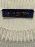 中古・古着 LOUIS VUITTON (ルイ ヴィトン) マルチカラーモノグラムニット ホワイト サイズ:XL：100000円