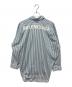 BALENCIAGA (バレンシアガ) ストライプロゴシャツ スカイブルー サイズ:34：40000円