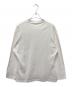 BALENCIAGA (バレンシアガ) ネックロゴプリントL/Sシャツ ホワイト サイズ:XXS：38000円