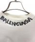 中古・古着 BALENCIAGA (バレンシアガ) ネックロゴプリントL/Sシャツ ホワイト サイズ:XXS：38000円