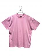 BALENCIAGAバレンシアガ）の古着「ワンポイントロゴTシャツ」｜ピンク