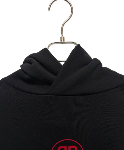 BALENCIAGA（バレンシアガ）BALENCIAGA (バレンシアガ) ロゴプリントパーカー ブラック サイズ:Sの古着・服飾アイテム