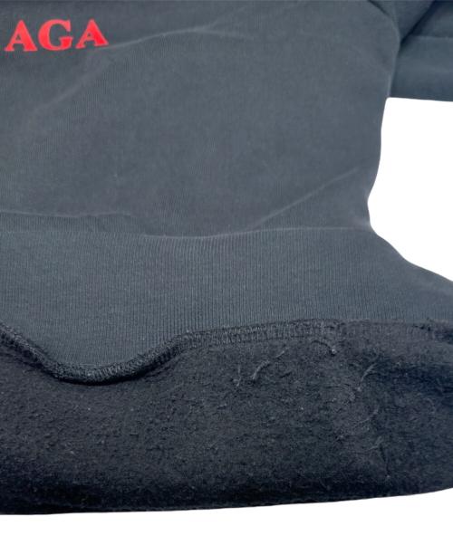 BALENCIAGA（バレンシアガ）BALENCIAGA (バレンシアガ) ロゴプリントパーカー ブラック サイズ:Sの古着・服飾アイテム
