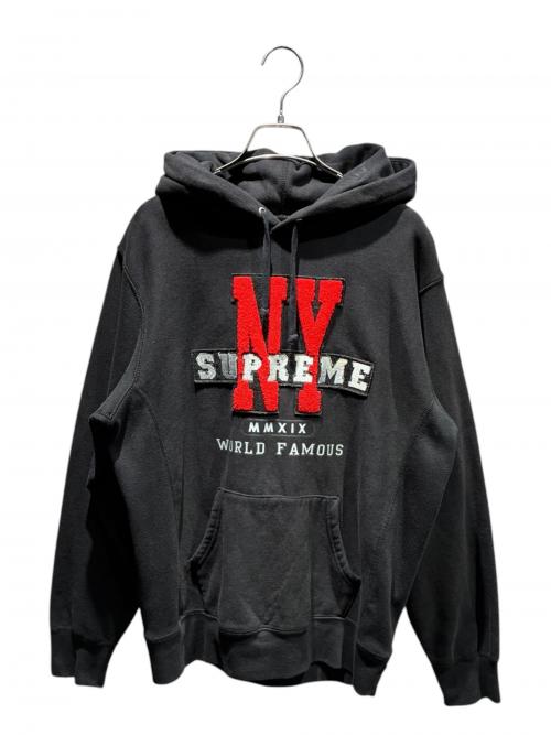 SUPREME（シュプリーム）SUPREME (シュプリーム) World Famous NY Hoodie ブラック サイズ:Mの古着・服飾アイテム