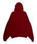BALENCIAGA (バレンシアガ) Faux Logo Round Hem Hoodie レッド サイズ:2：60000円