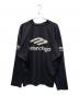 BALENCIAGA (バレンシアガ) 3b Sports Icon Ski ロングスリーブ Tシャツ ブラック サイズ:XXS：80000円