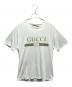 GUCCI（グッチ）の古着「オーバーサイズロゴTシャツ」｜ホワイト