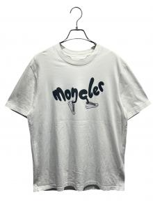 MONCLER（モンクレール）の古着「ロゴTシャツ/J10918C00013 8390T」｜ホワイト