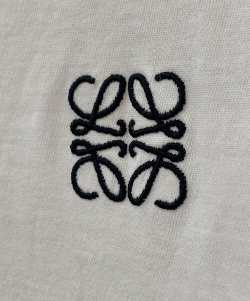 LOEWE（ロエベ）LOEWE (ロエベ) アナグラムロゴTシャツ ホワイト サイズ:XSの古着・服飾アイテム
